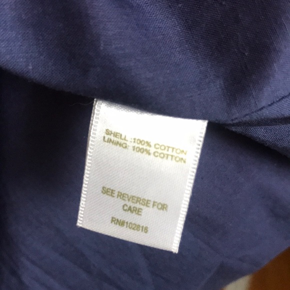 Garnet Hill Floral Cotton Dress - Picture 4 of 4